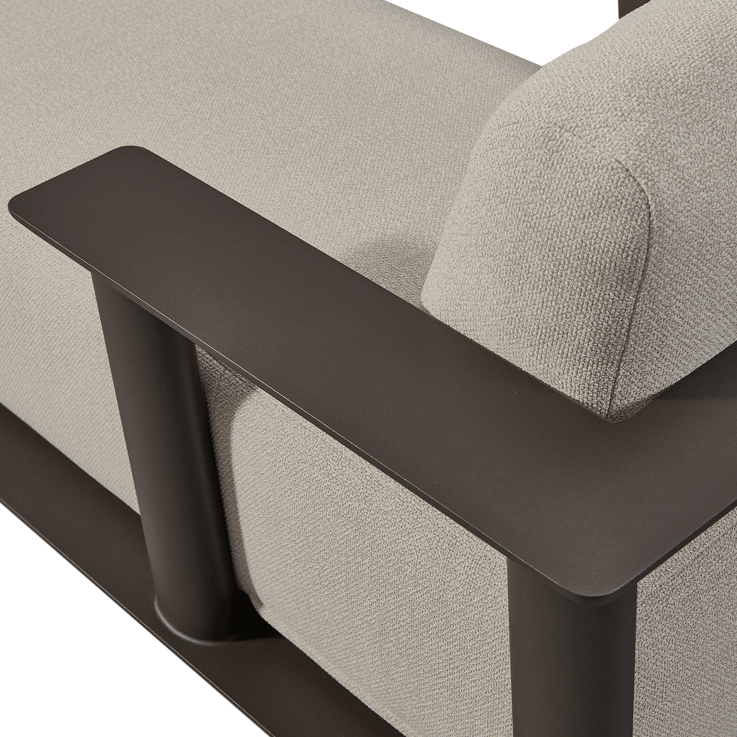 Newport Aluminum Fixed Chaise