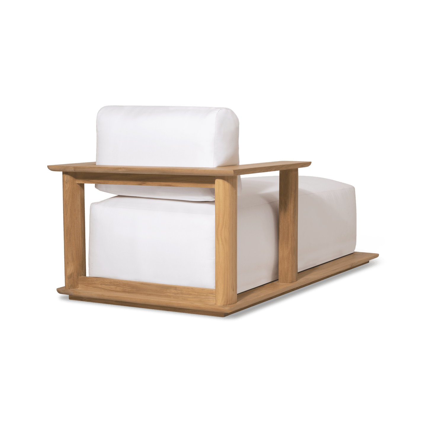 Newport Teak Fixed Chaise