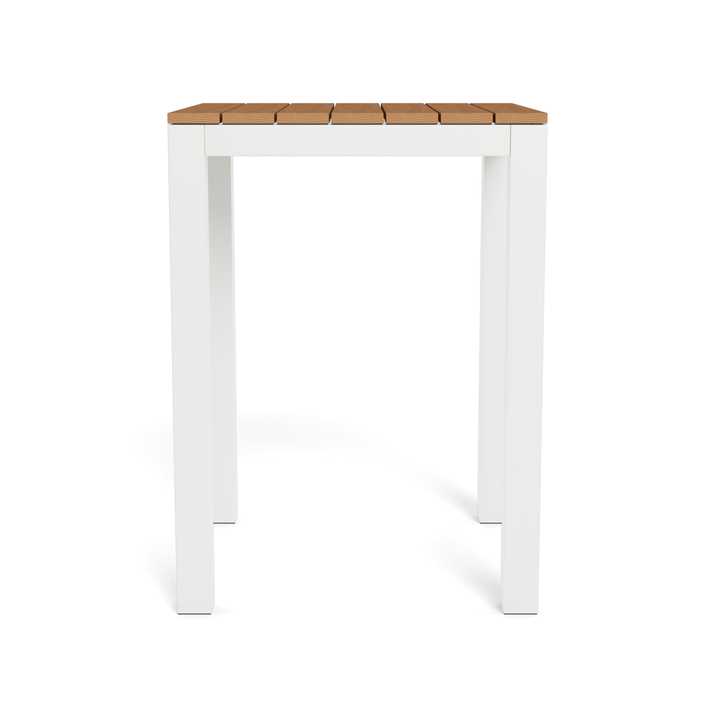 Pacific Teak Square Bar Table