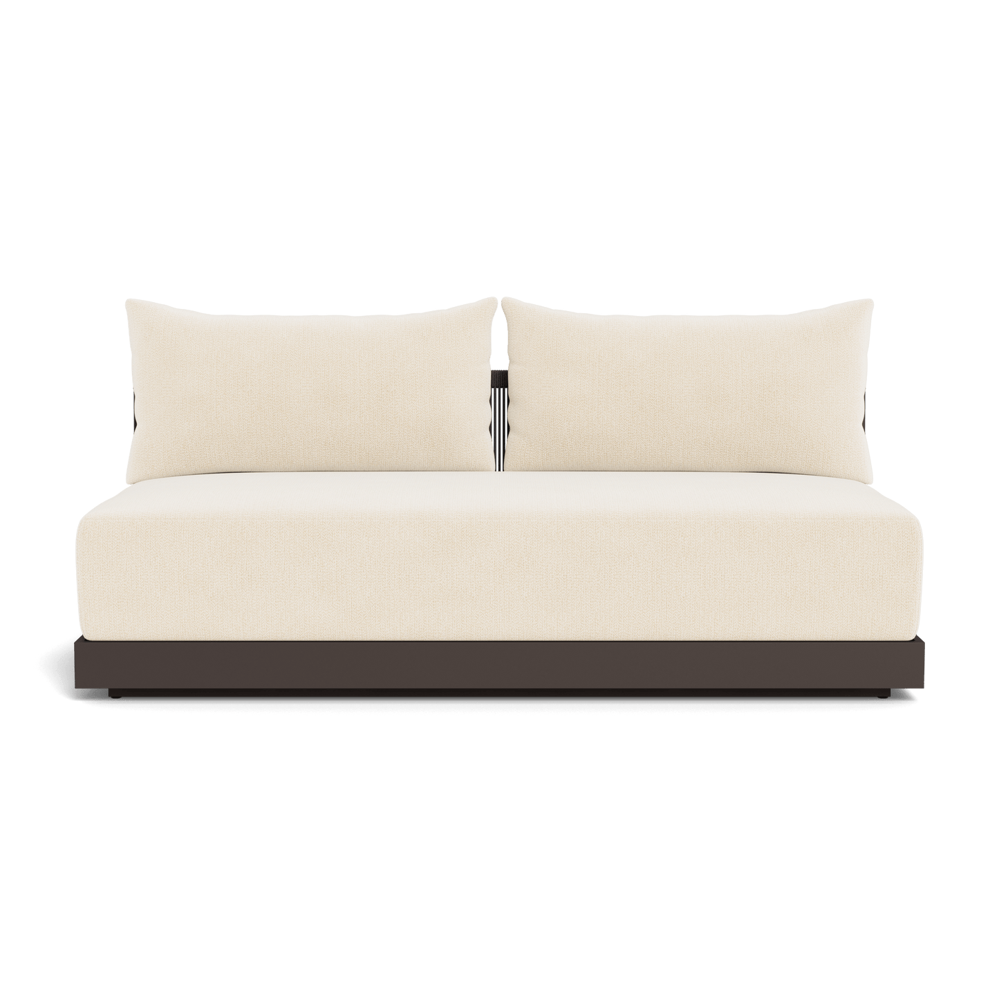 Antigua 2 Seat Armless Sofa