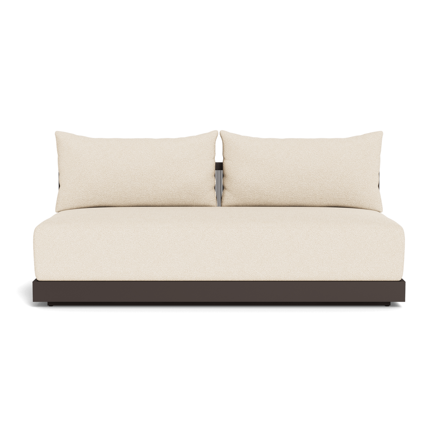 Antigua 2 Seat Armless Sofa