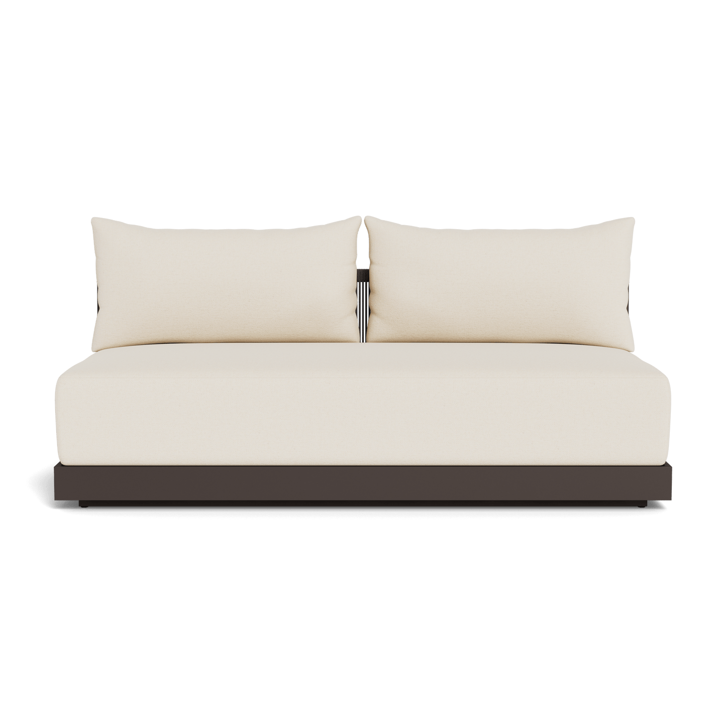 Antigua 2 Seat Armless Sofa