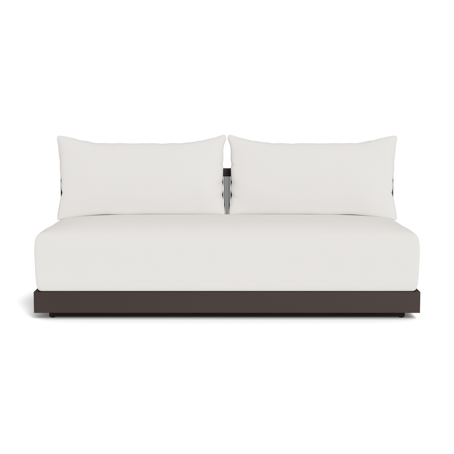 Antigua 2 Seat Armless Sofa