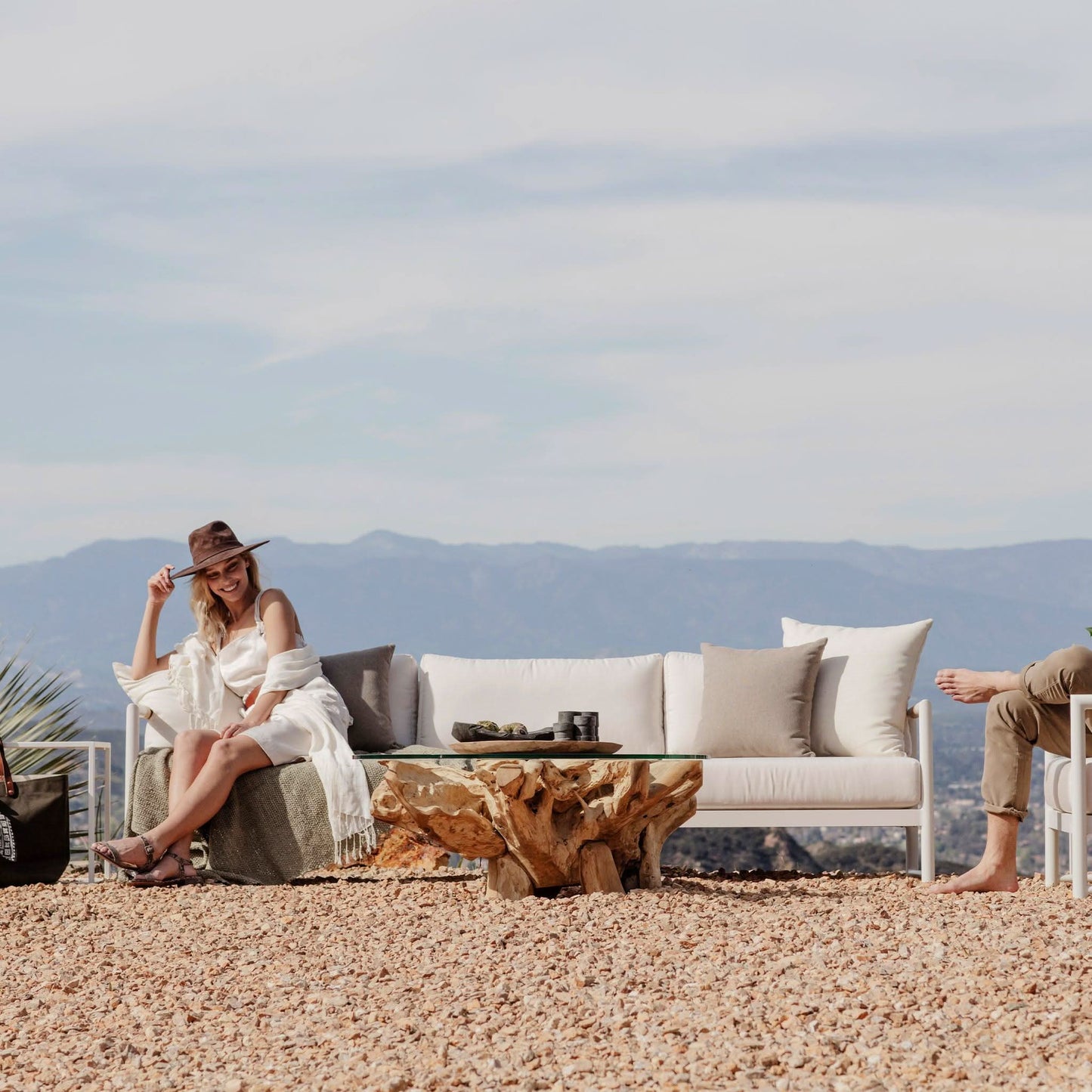 Breeze Xl Aluminum 3 Seat Sofa