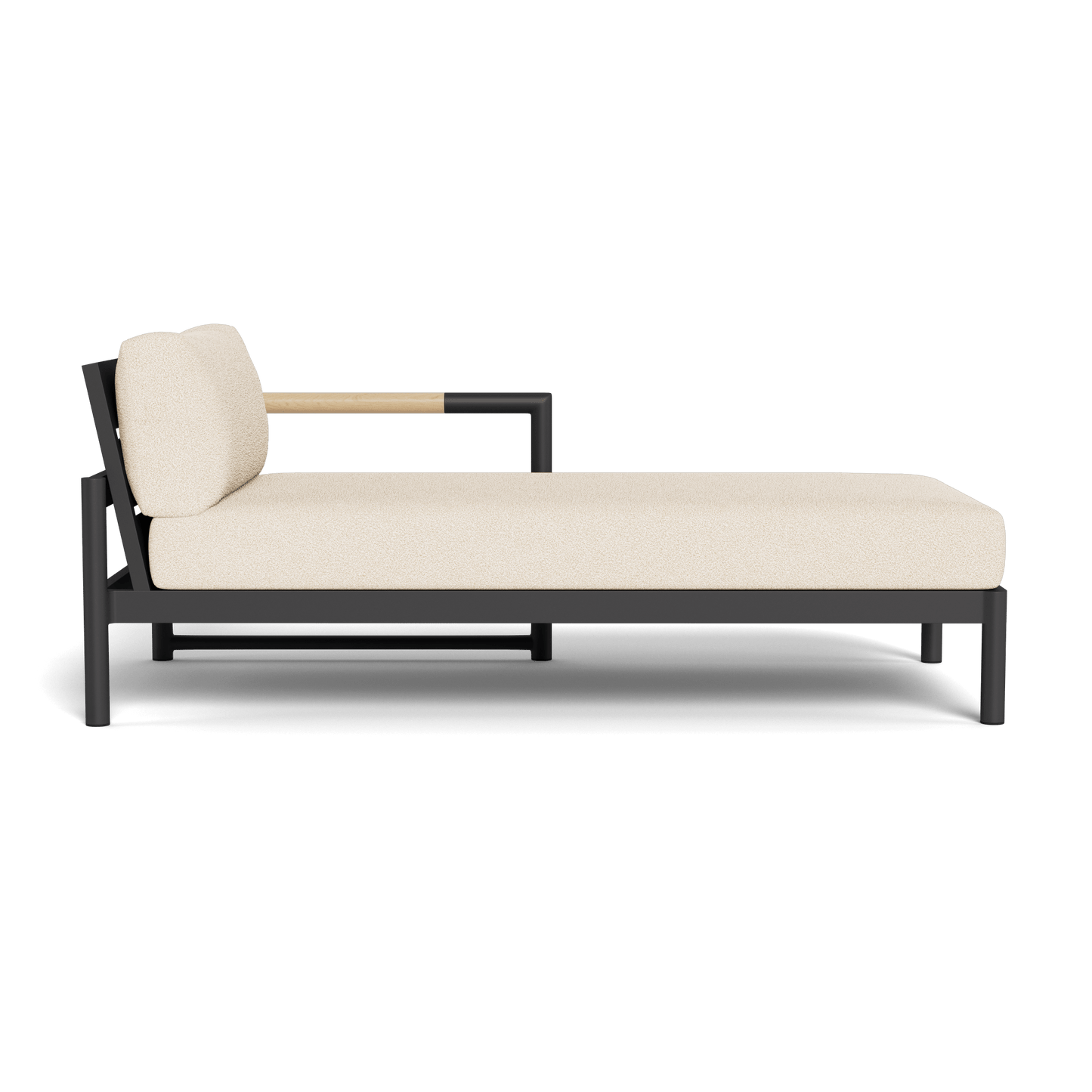Breeze Xl Aluminum Chaise Right