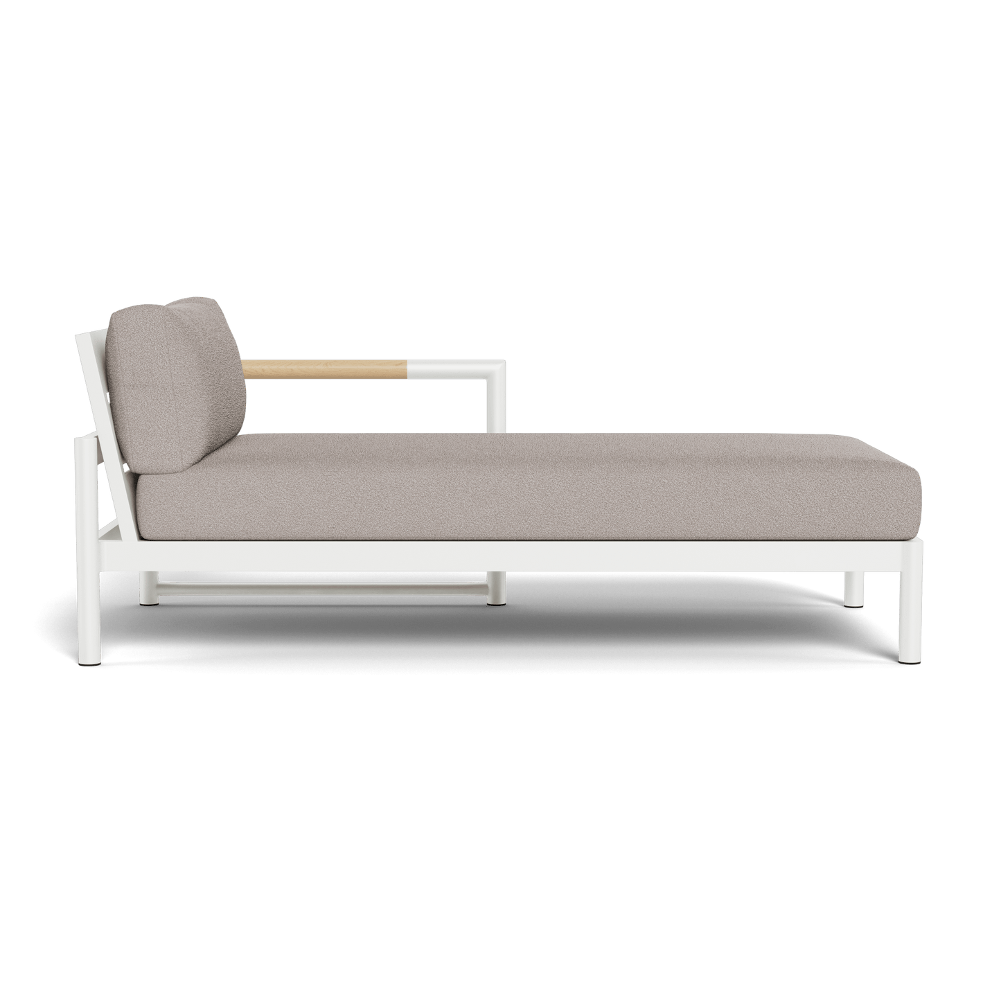 Breeze Xl Aluminum Chaise Right