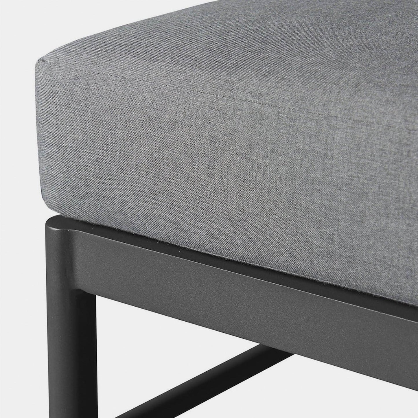 Breeze Xl Aluminum Ottoman