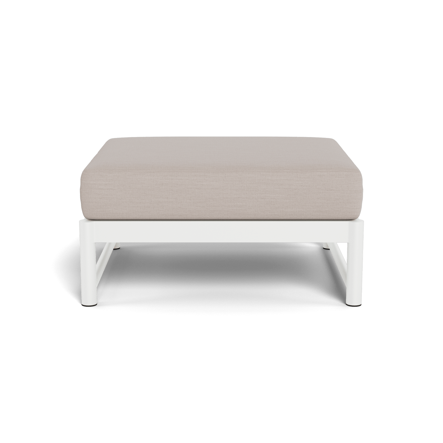 Breeze Xl Aluminum Ottoman