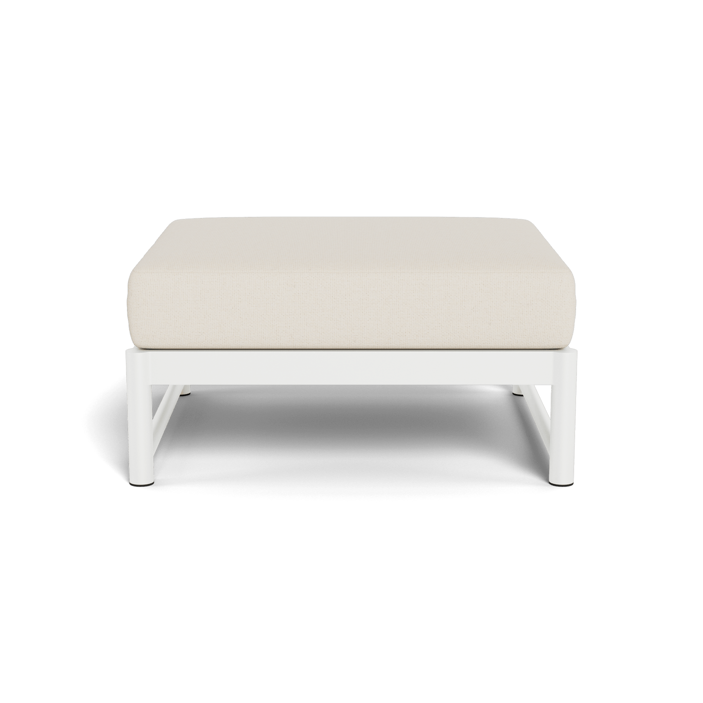Breeze Xl Aluminum Ottoman