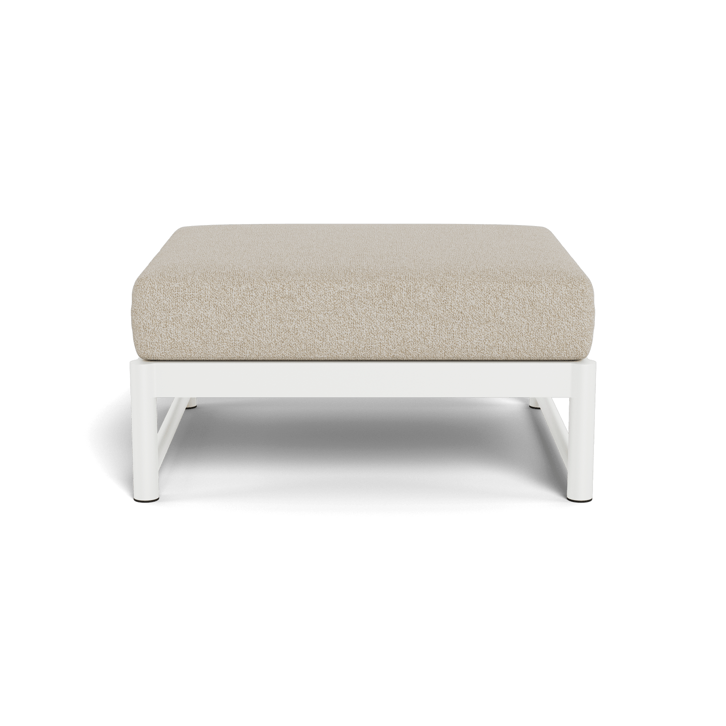 Breeze Xl Aluminum Ottoman