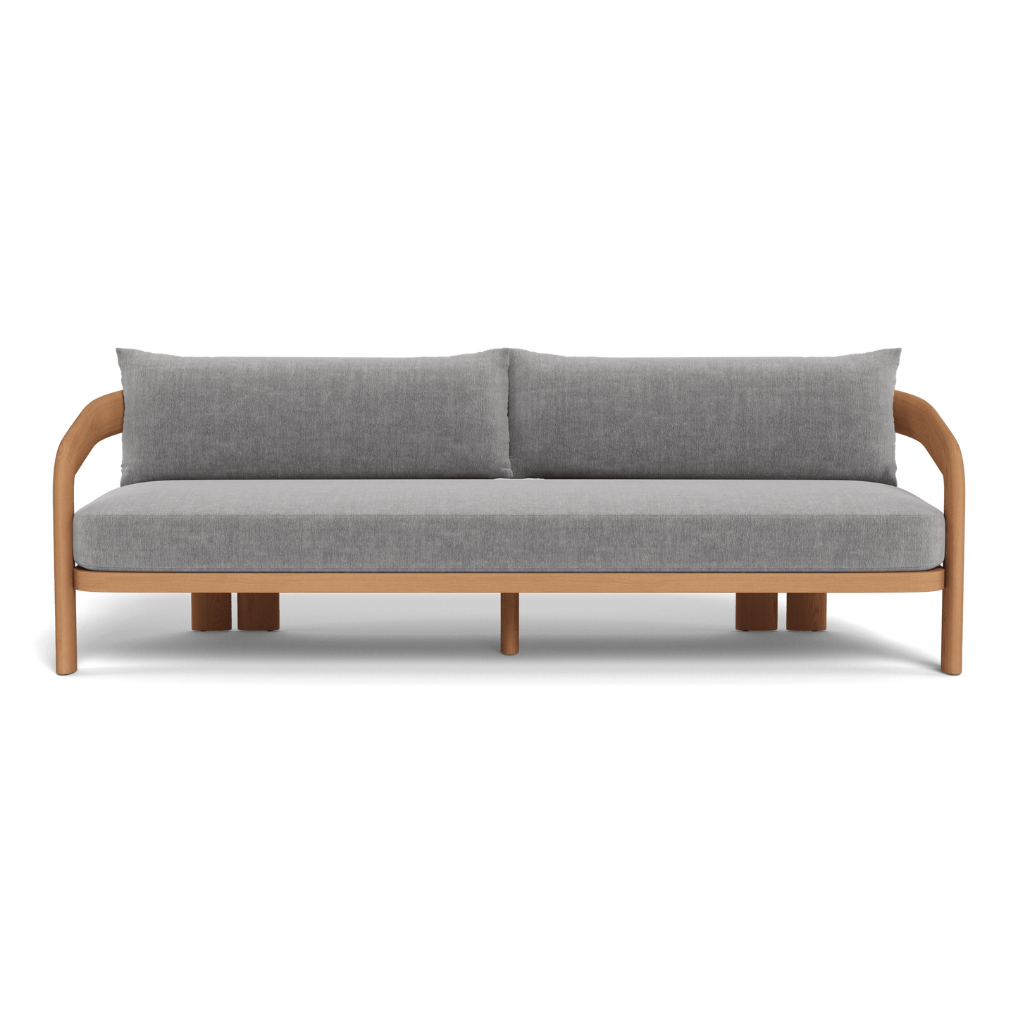 Chloe Teak 3 Seat Sofa