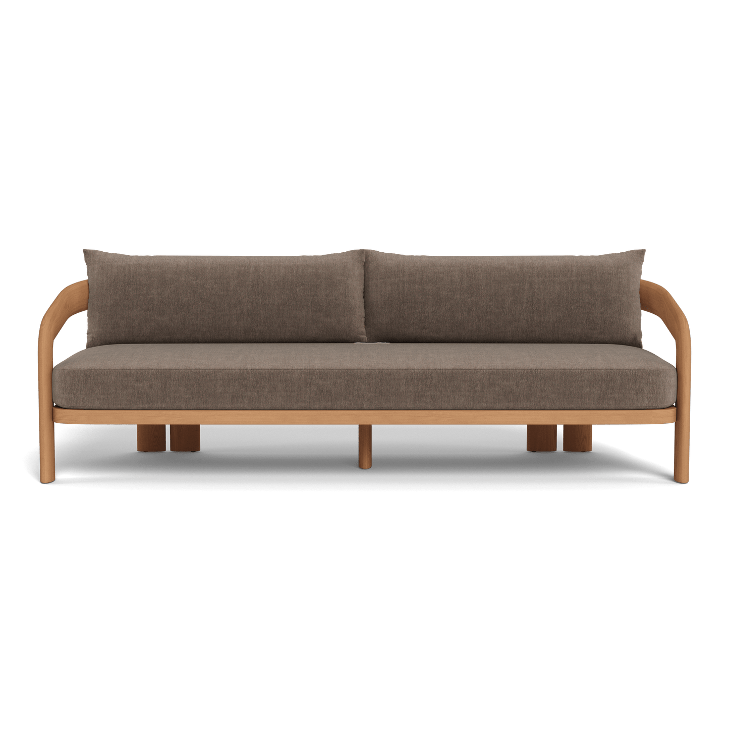 Chloe Teak 3 Seat Sofa