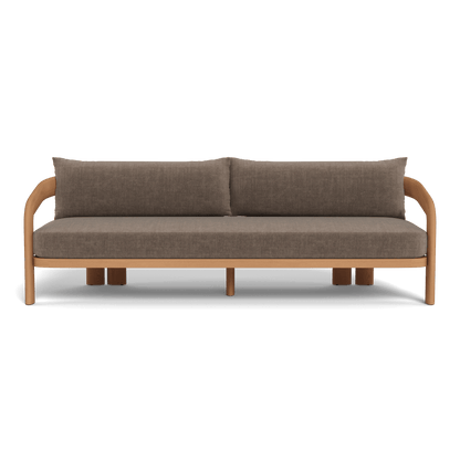 Chloe Teak 3 Seat Sofa