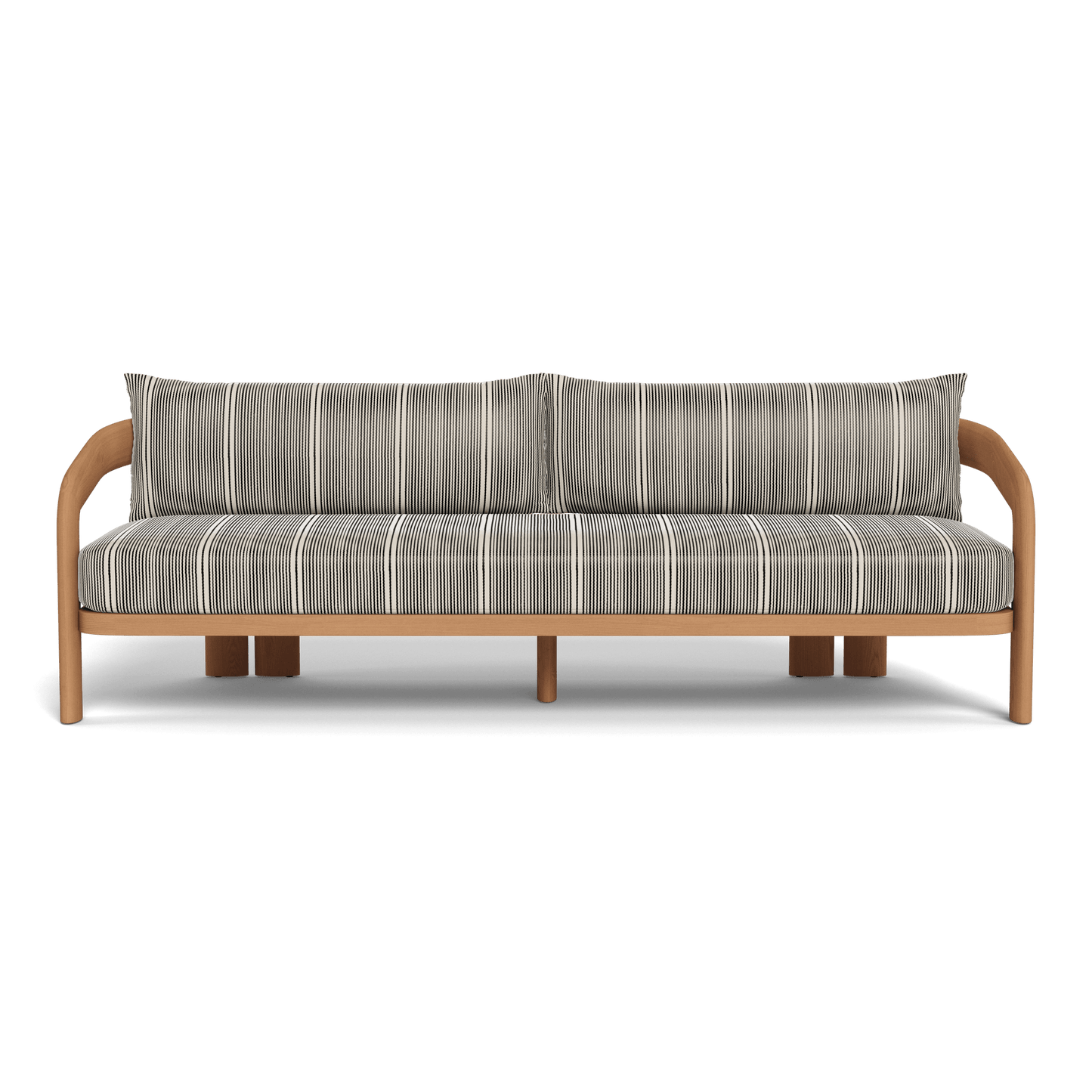 Chloe Teak 3 Seat Sofa