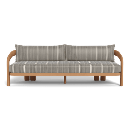 Chloe Teak 3 Seat Sofa