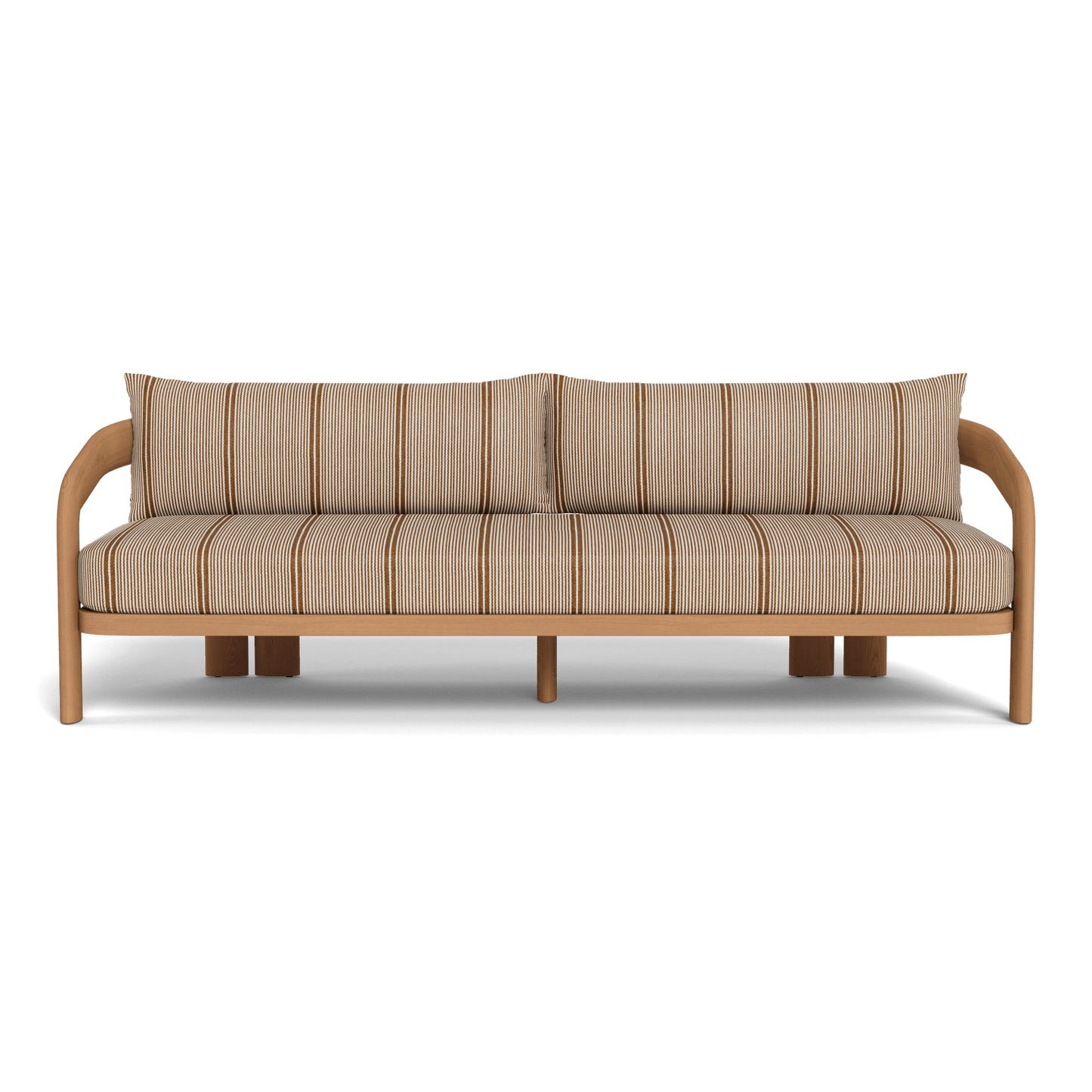 Chloe Teak 3 Seat Sofa