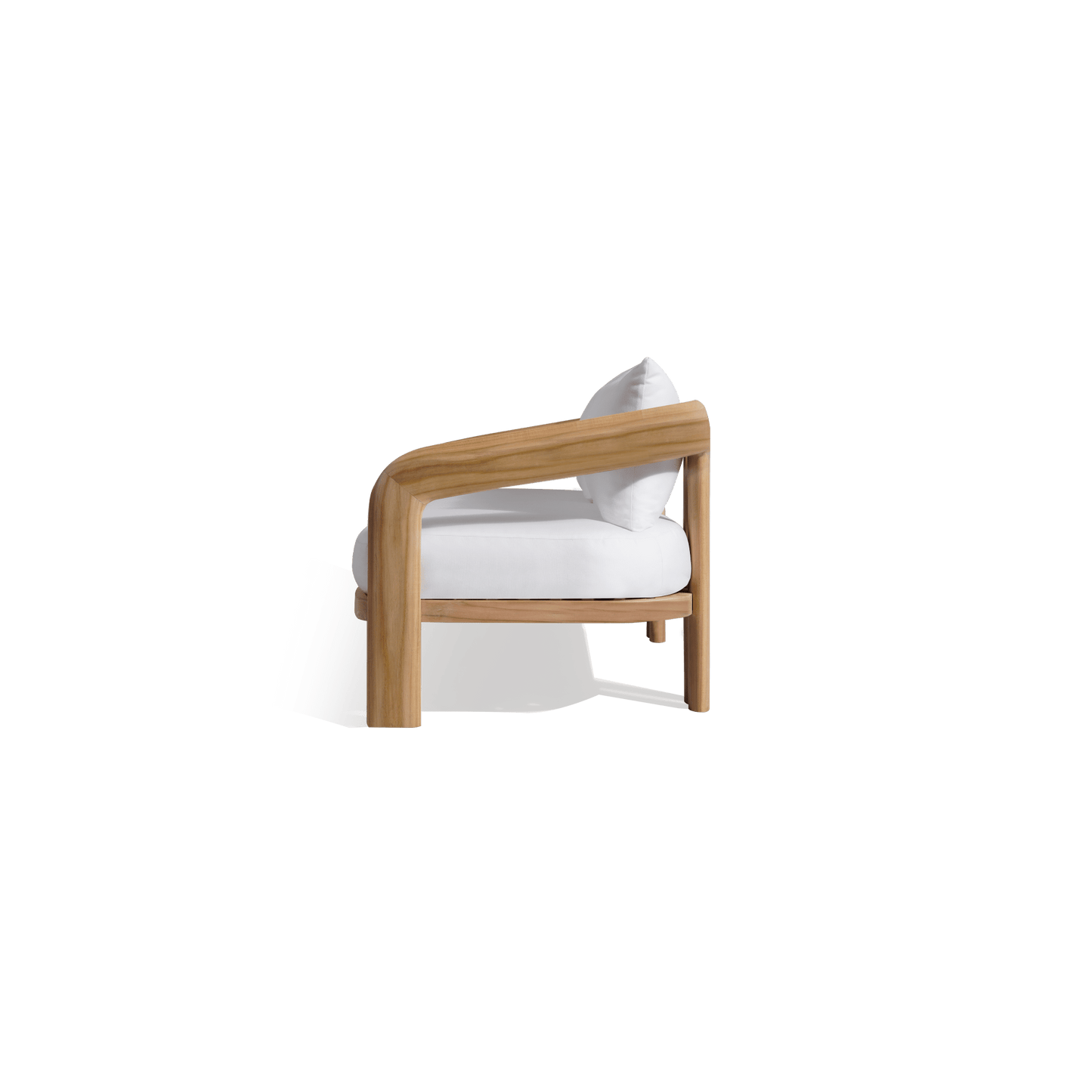 Chloe Teak 3 Seat Sofa