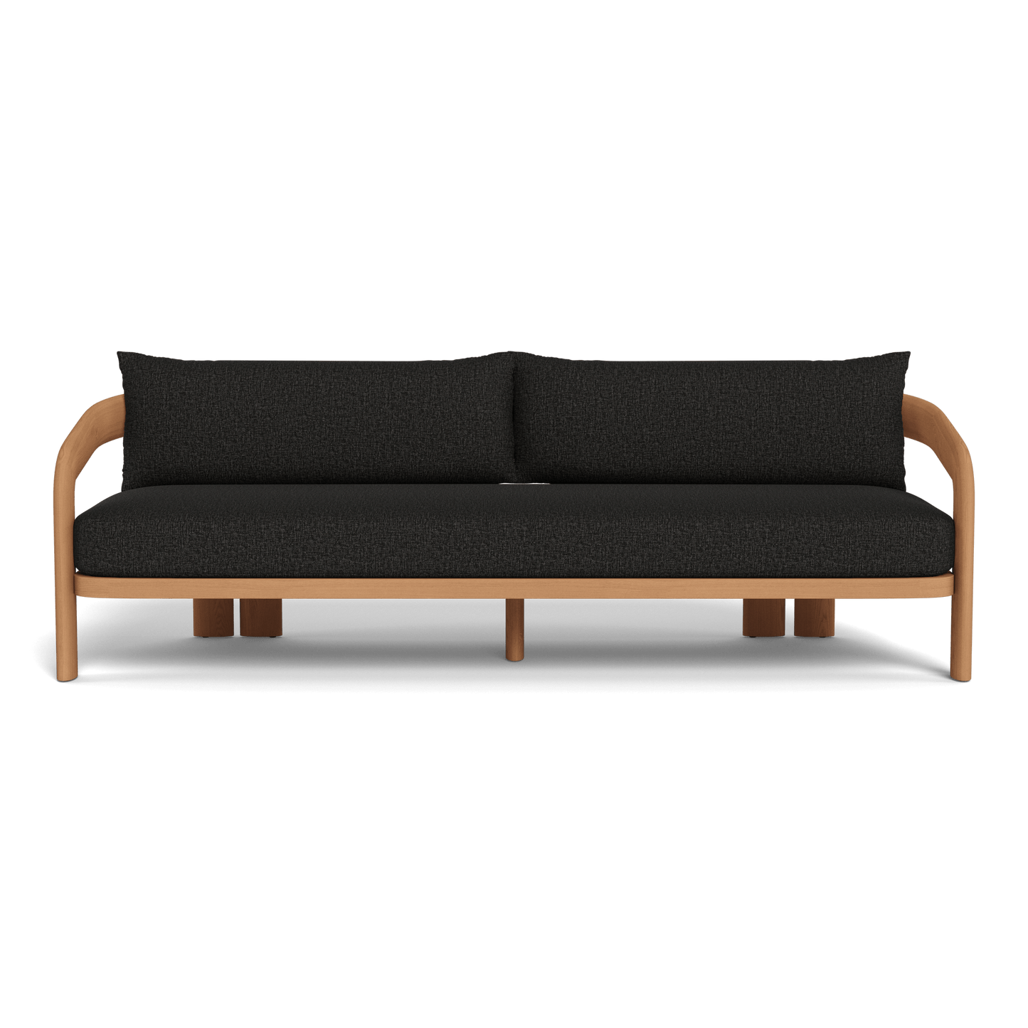 Chloe Teak 3 Seat Sofa