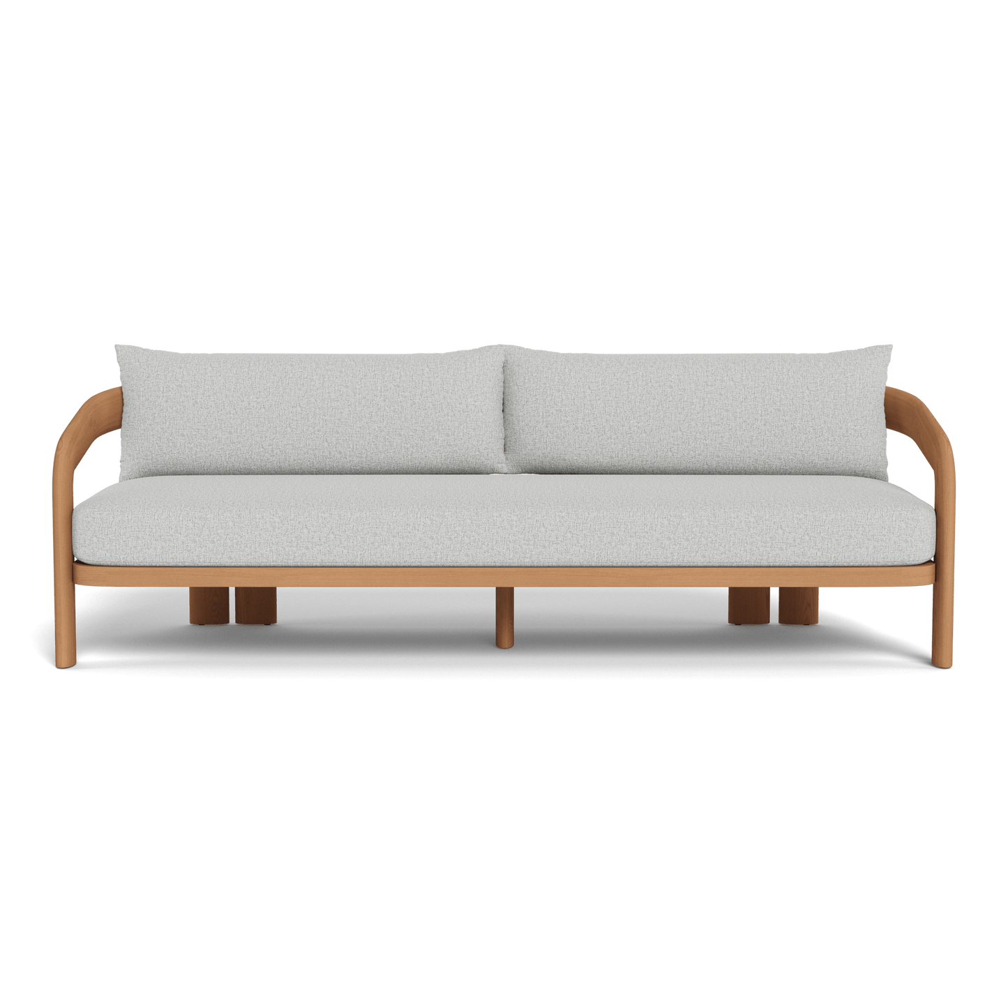 Chloe Teak 3 Seat Sofa