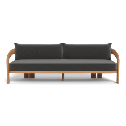 Chloe Teak 3 Seat Sofa