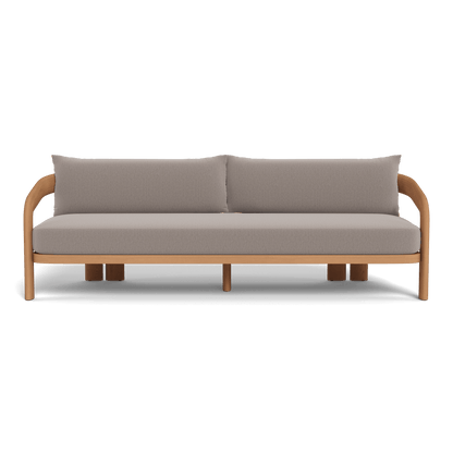 Chloe Teak 3 Seat Sofa