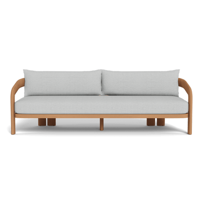 Chloe Teak 3 Seat Sofa