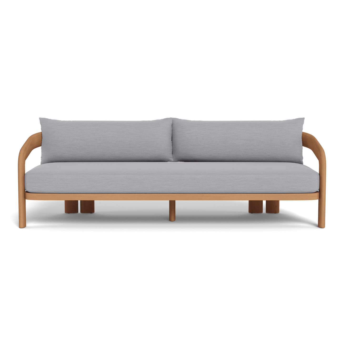 Chloe Teak 3 Seat Sofa