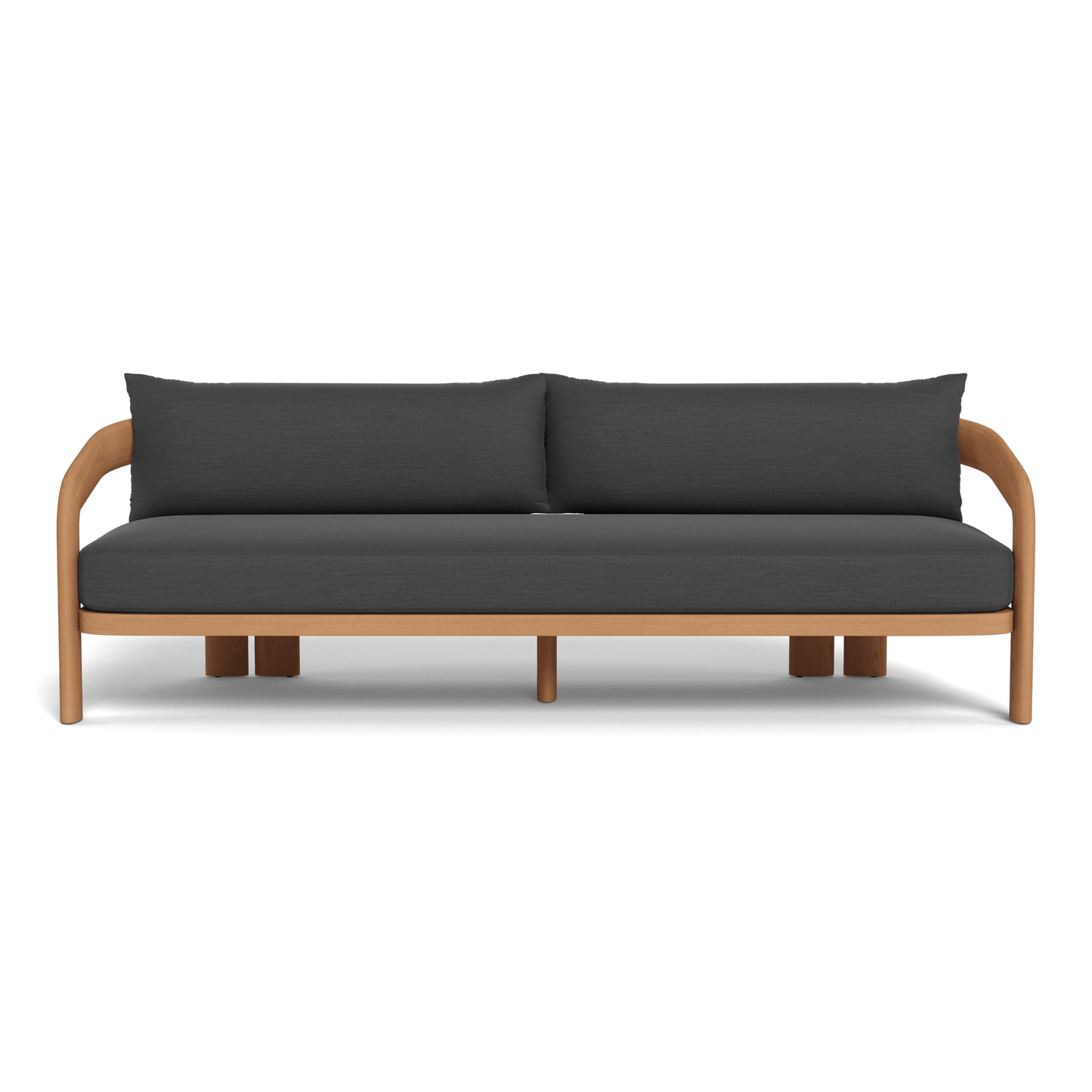 Chloe Teak 3 Seat Sofa