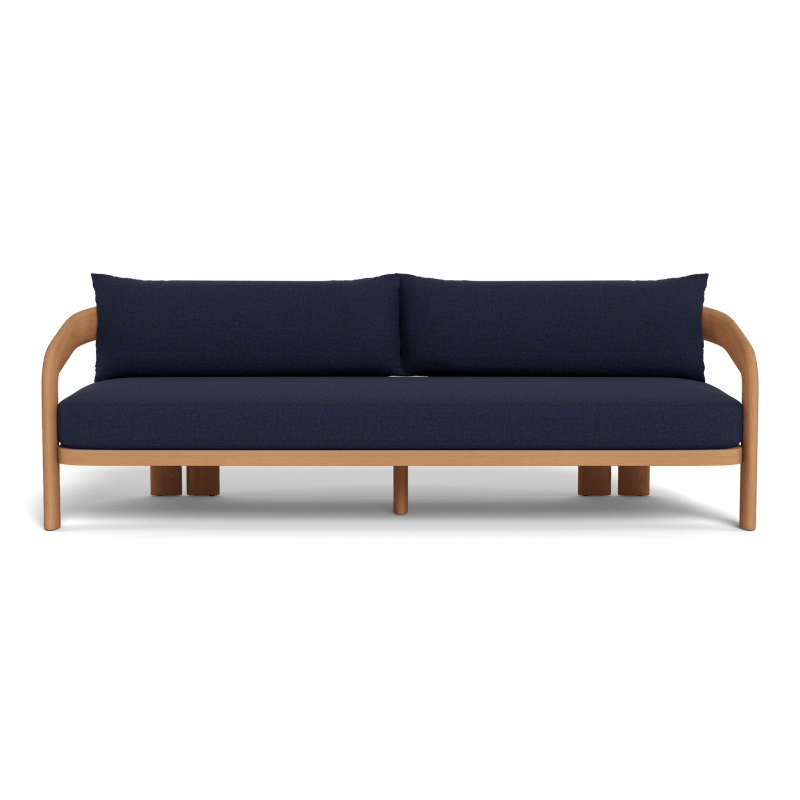 Chloe Teak 3 Seat Sofa