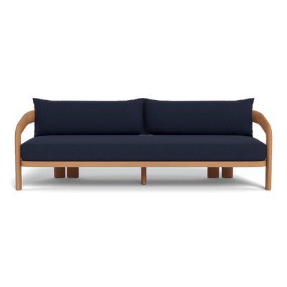 Chloe Teak 3 Seat Sofa