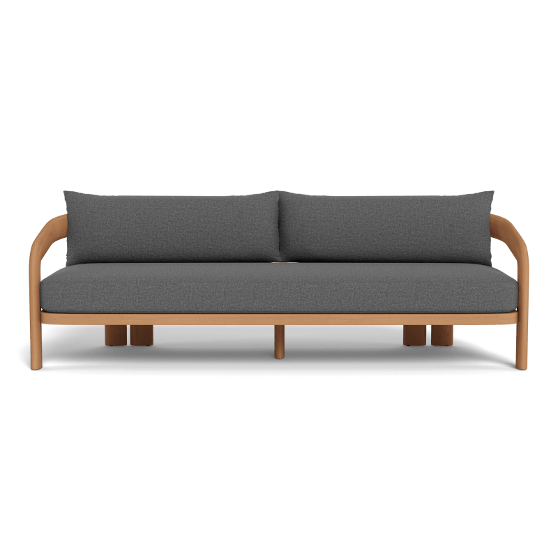 Chloe Teak 3 Seat Sofa