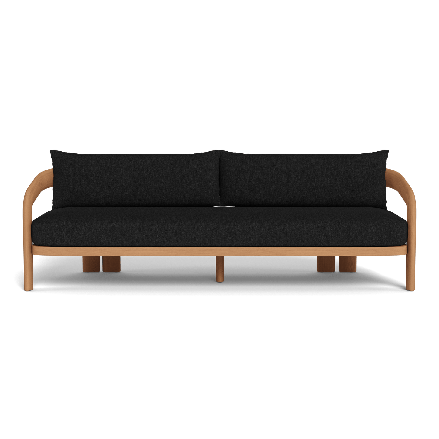 Chloe Teak 3 Seat Sofa