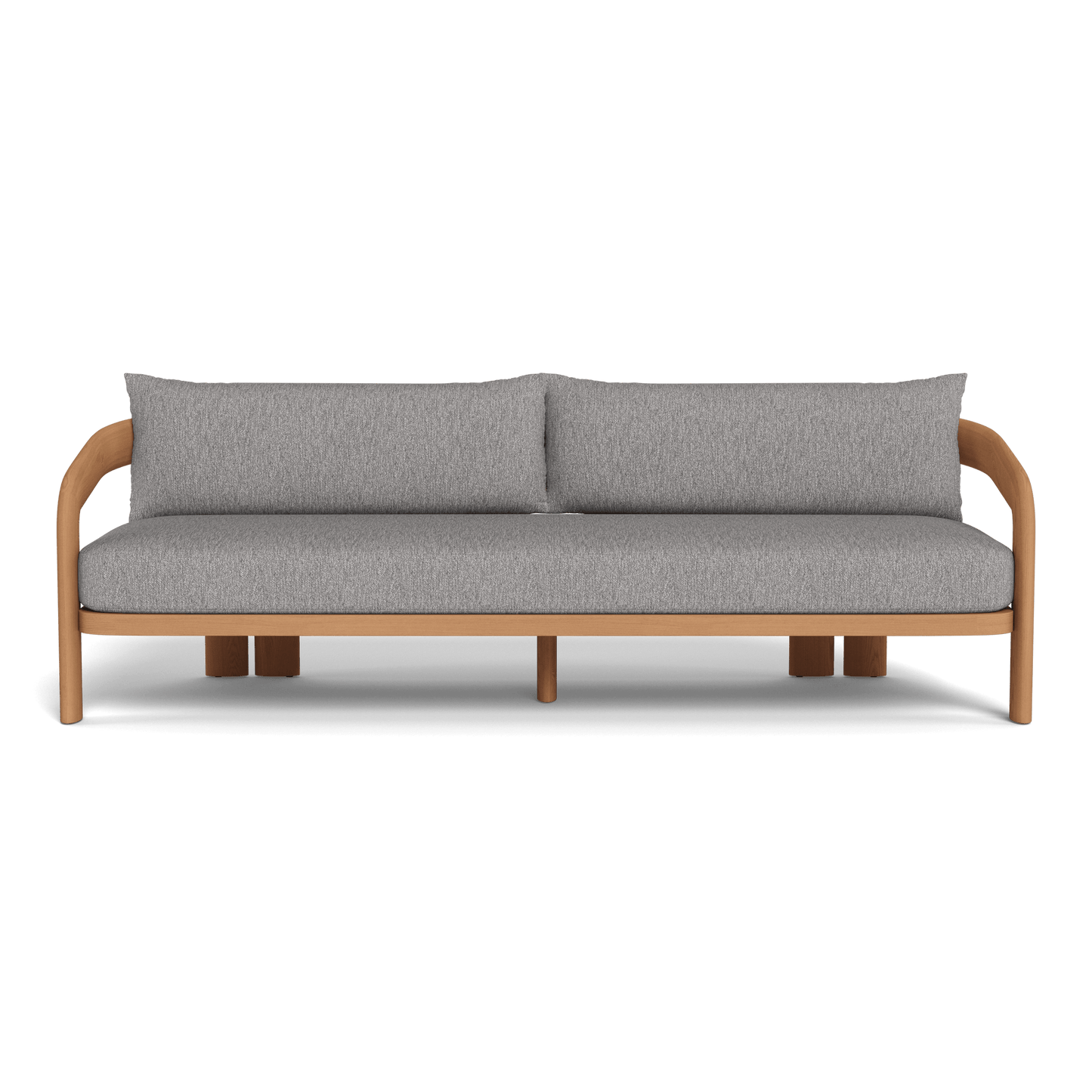 Chloe Teak 3 Seat Sofa