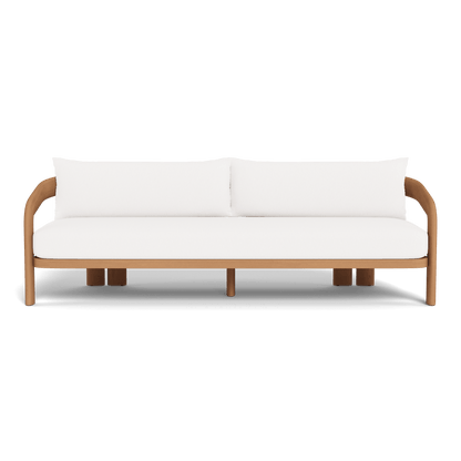 Chloe Teak 3 Seat Sofa
