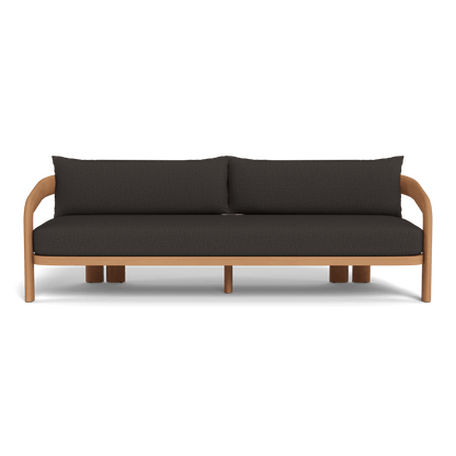 Chloe Teak 3 Seat Sofa