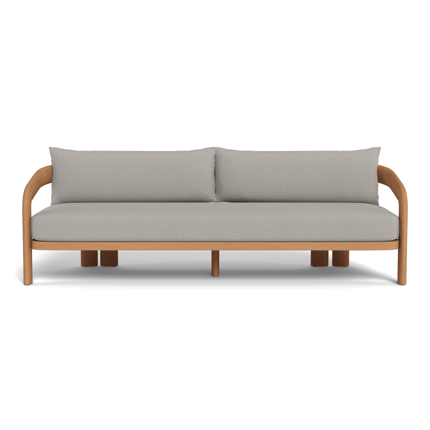 Chloe Teak 3 Seat Sofa