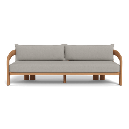 Chloe Teak 3 Seat Sofa