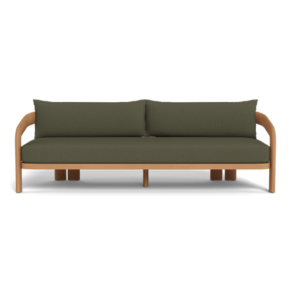 Chloe Teak 3 Seat Sofa