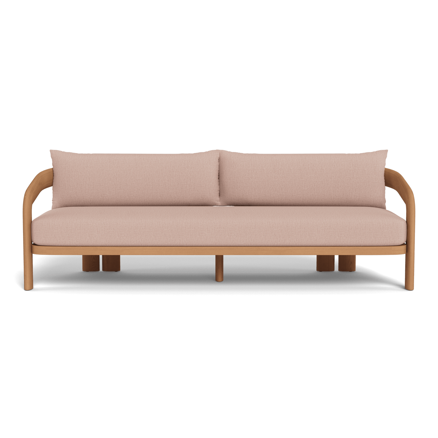 Chloe Teak 3 Seat Sofa
