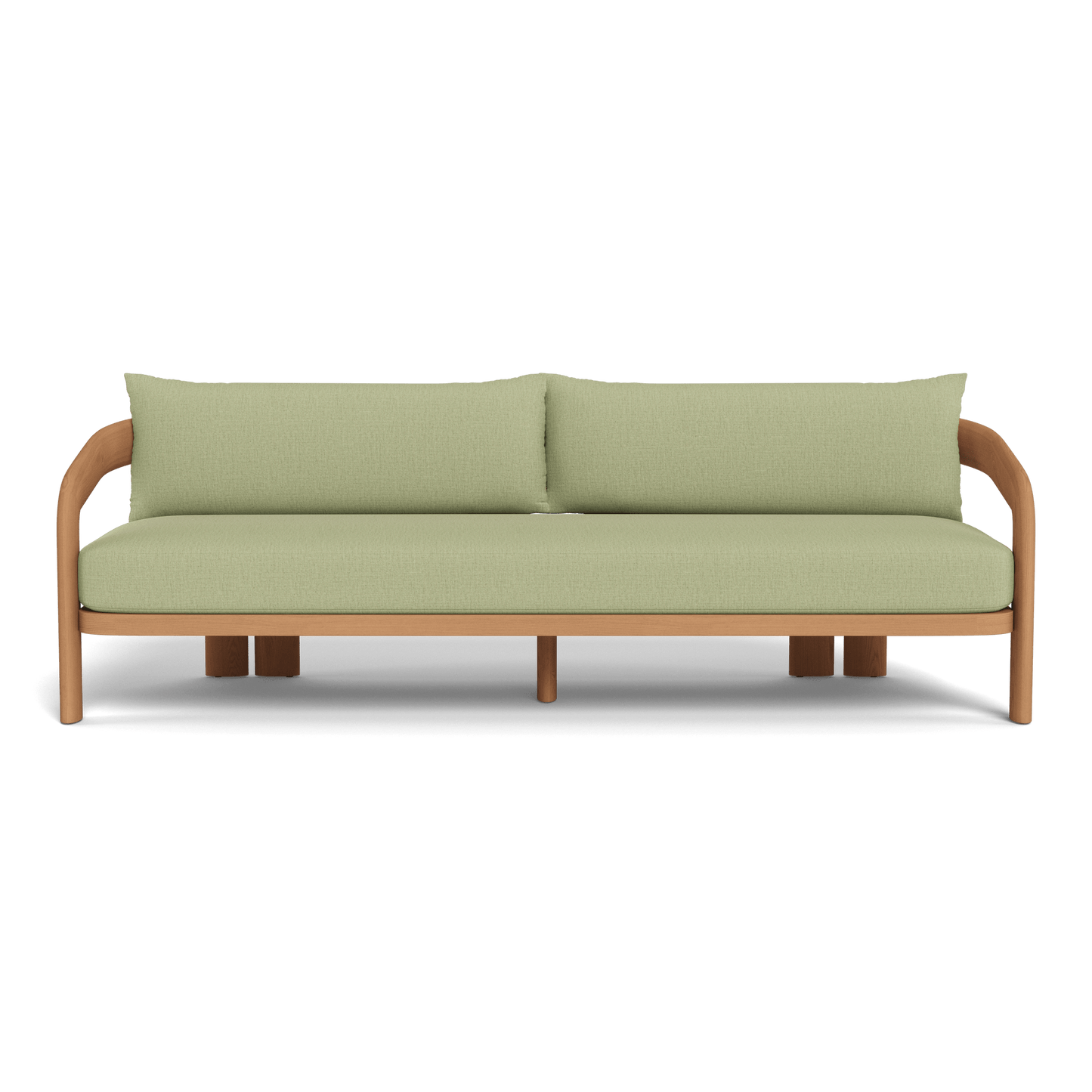 Chloe Teak 3 Seat Sofa