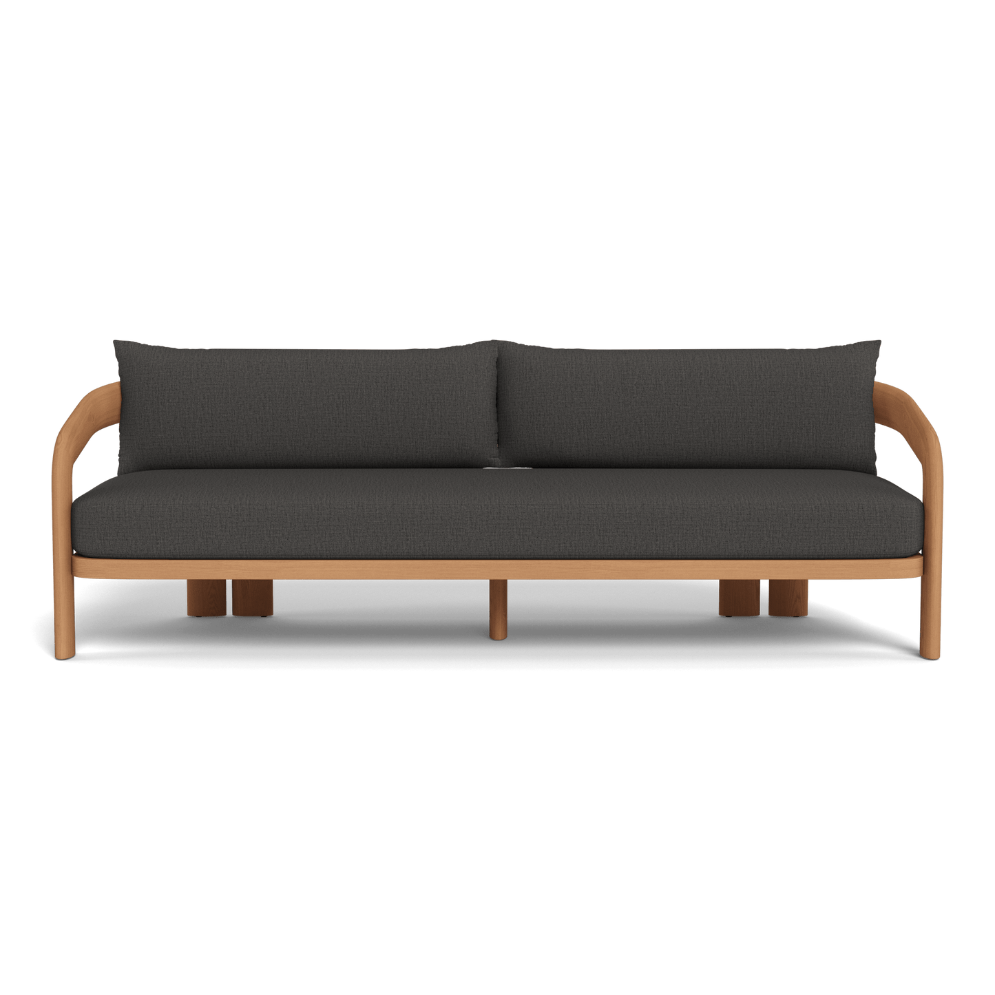 Chloe Teak 3 Seat Sofa