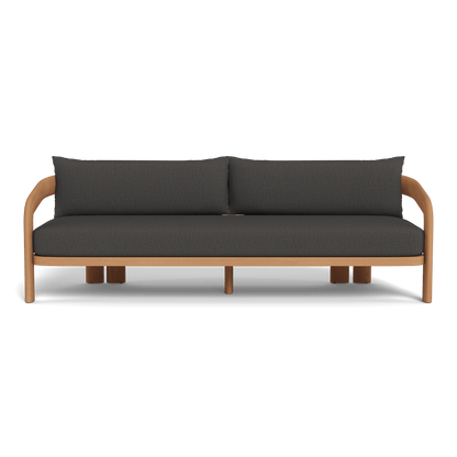 Chloe Teak 3 Seat Sofa