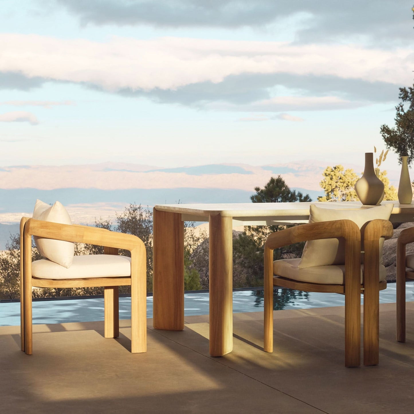 Chloe Teak Dining Chair