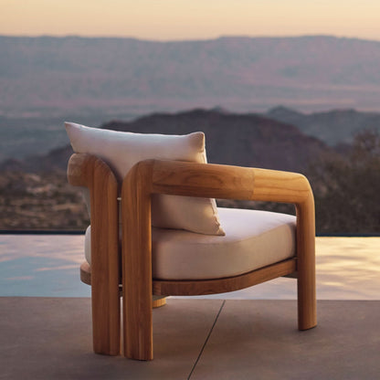 Chloe Teak Lounge Chair