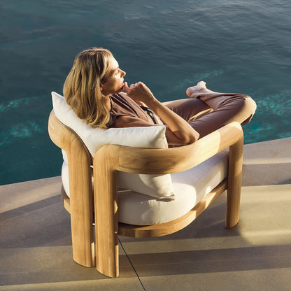 Chloe Teak Lounge Chair