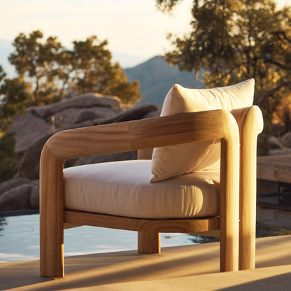 Chloe Teak Lounge Chair