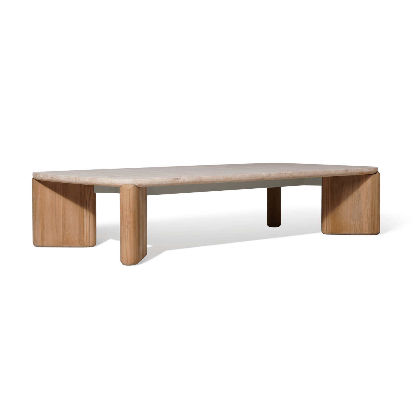 Chloe Teak Rectangle Coffee Table