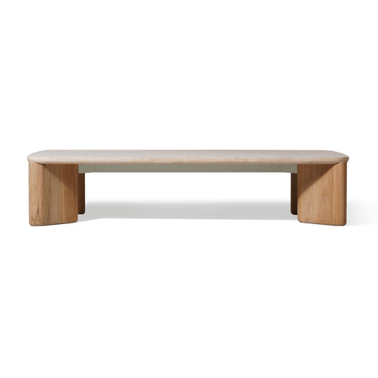 Chloe Teak Rectangle Coffee Table