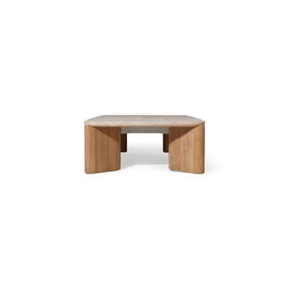 Chloe Teak Rectangle Coffee Table