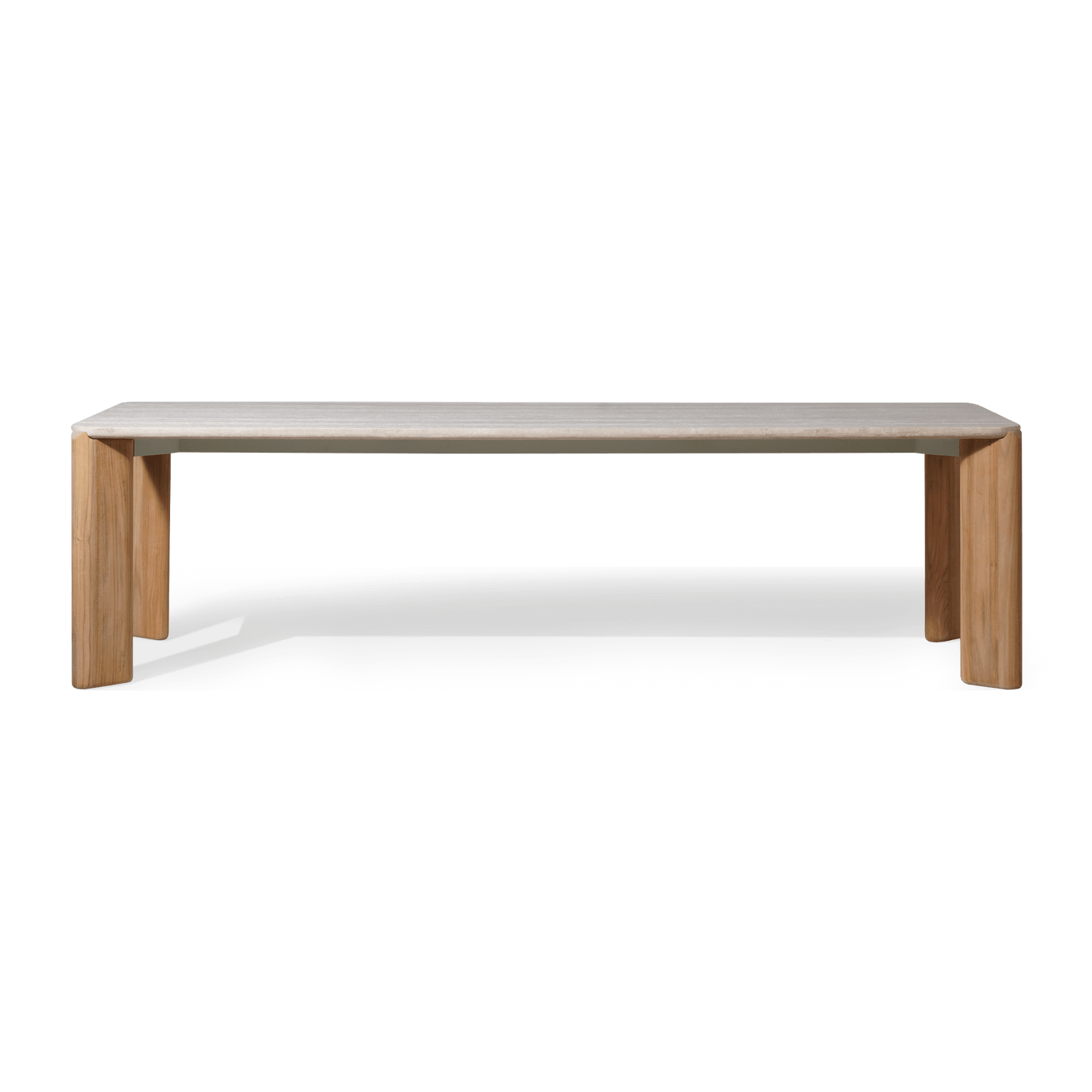 Chloe Teak Rectangle Dining Table